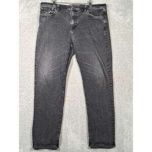 Revtown Jeans Mens 40x32 Gray Black Wash Automatic Stretch‎ Denim Straight Fit
